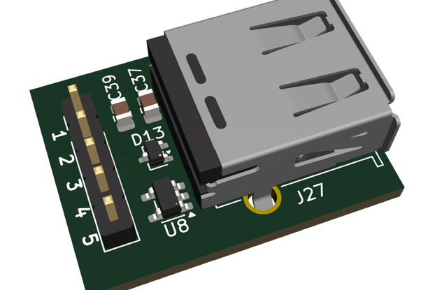 USB-A breakout board